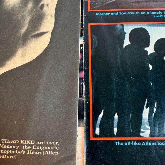 Vintage 1977 Close Encounters Program & 1978 Official Authorized Ed Magazine - Picture 10 of 12